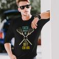 ラクロスプレーヤー I ラクロス 長袖Tシャツ 彼への贈り物