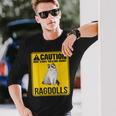 ラグドールの話を始めようかな。子猫猫の飼い主 ラグドール 長袖Tシャツ 彼への贈り物