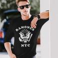 ラモーンズ Nyc 長袖Tシャツ 彼への贈り物