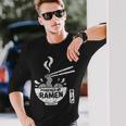 ラーメン 日本麺好き 食文化デザイン 長袖Tシャツ 彼への贈り物