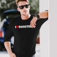 ルースターズ大好き 長袖Tシャツ 彼への贈り物