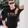 レッサーパンダのタピオカティーシャツボバティーギフトこれが私の転がり方です 長袖Tシャツ 彼への贈り物