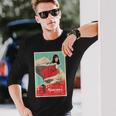 レッドカメラフィルムポスター 本物のソビエトアート 長袖Tシャツ 彼への贈り物