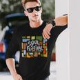 レトロ'70年代ソウルフェスティバルハーレムニューヨーク 長袖Tシャツ 彼への贈り物