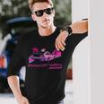 レトロ プレスコットバレー アリゾナ 長袖Tシャツ 彼への贈り物