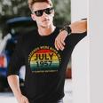 レトロな69歳の誕生日伝説は1957年7月に誕生しました。 長袖Tシャツ 彼への贈り物