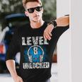 レベル8 アンロック バースデー 8歳 ゲーマー 長袖Tシャツ 彼への贈り物