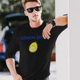 レモンサワーの可愛いおもしろtシャツ 長袖Tシャツ 彼への贈り物