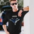 ロシアのステルス機第5世代su-57 長袖Tシャツ 彼への贈り物