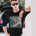 ワイマラナー犬 ワイマラナー 長袖Tシャツ 彼への贈り物