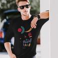 ワシリー・カンディンスキーによるステンシル構成1944 長袖Tシャツ 彼への贈り物