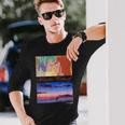 ワッチャプリマジ！ デザインe 長袖Tシャツ 彼への贈り物