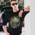 ヴィンテージ ジャッキーとシャドウ 白頭ワシファミリー 自然愛好家 長袖Tシャツ 彼への贈り物