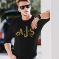 ヴィンテージajsオートバイ。 長袖Tシャツ 彼への贈り物