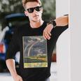 ヴィンテージポスター-南満州鉄道 長袖Tシャツ 彼への贈り物
