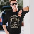 ヴィンテージ還暦伝説 1966年10月 60歳の贈り物 長袖tシャツ 長袖Tシャツ 彼への贈り物