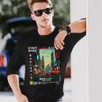 ヴェイパーウェイブ サイバーパンク ストリートウェア 日本のレトロバイブ 90年代 長袖Tシャツ 彼への贈り物