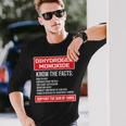 一酸化二水素 アウェアネス Dhmo Ban 長袖Tシャツ 彼への贈り物