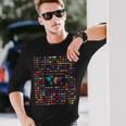 世界の国の国旗 インターナショナル 長袖Tシャツ 彼への贈り物