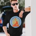 仏 マインドフルネス 仏前 ガウタマ仏教 愛 優しさ 長袖tシャツ 長袖Tシャツ 彼への贈り物