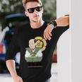 偉人シリーズ_織田信長 長袖Tシャツ 彼への贈り物