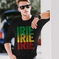 入江入江 入江 シャツ ルーツ レゲエ ジャマイカ ジャマイカ スラング 長袖Tシャツ 彼への贈り物
