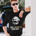 共産主義を再び素晴らしいものにする、カール・マルクス、コムニスムス、マルクス 長袖Tシャツ 彼への贈り物