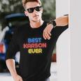 史上最高のカーソン 面白いカーソン名 Karson 長袖Tシャツ 彼への贈り物