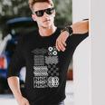 吉祥文様 アイコン版 長袖Tシャツ 彼への贈り物