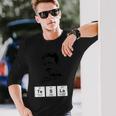 周期表 ニコラ・テスラア 長袖Tシャツ 彼への贈り物