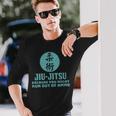 弾薬がなくなるかもしれないから柔術 長袖Tシャツ 彼への贈り物