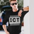 情報技術ict技術者 長袖Tシャツ 彼への贈り物