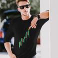 月へムーニング暗号株取引強気トレーダー Btc 長袖Tシャツ 彼への贈り物