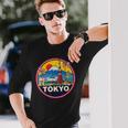 東京 日本旅行 お土産 都市 ギフト 長袖Tシャツ 彼への贈り物