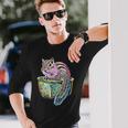 栗鼠 りす シマリス 長袖Tシャツ 彼への贈り物