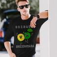 沖縄シークワーサーさん 長袖Tシャツ 彼への贈り物