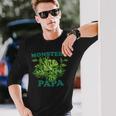 父の日に贈る「モンステラパパ 長袖Tシャツ 彼への贈り物