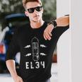 真空管tシャツ アナログラジオエレクトロニクスギフト 長袖Tシャツ 彼への贈り物