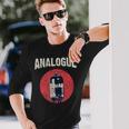 真空管アンプ チューブアンプ オーディオマニア アナログ ヴィンテージ 長袖Tシャツ 彼への贈り物