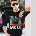 私はモグラ ハロウィン 動物 モグラ 長袖Tシャツ 彼への贈り物