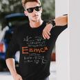 科学 E Mc² 式相対性理論 長袖Tシャツ 彼への贈り物
