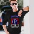 第82空挺師団 誇り高き退役軍人の日のギフト 長袖Tシャツ 彼への贈り物