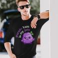 紫山芋はマイジャム 宇部熱狂者 長袖Tシャツ 彼への贈り物