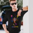 蠍座の星座 長袖Tシャツ 彼への贈り物