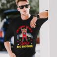 超お兄ちゃんになるよ 長袖Tシャツ 彼への贈り物