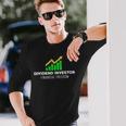 金融フリーダム株式市場株式の配当投資家 長袖Tシャツ 彼への贈り物