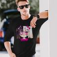 闇カワイイ・サドアニメ少女パステルゴス・メンヘラ 長袖Tシャツ 彼への贈り物