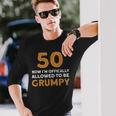 面白い50歳の誕生日プレゼント-50歳の誕生日 長袖Tシャツ 彼への贈り物