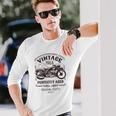 1968年生まれのビンテージバイク、バイクライダークラシック。 長袖Tシャツ 彼への贈り物