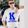 1Kコーチkボールドが勝ち、数え切れないほどのバスケットボール 長袖Tシャツ 彼への贈り物